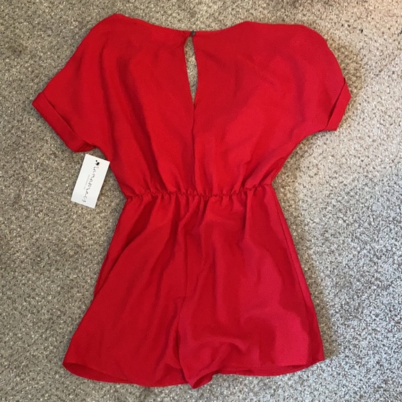 Red Romper From NanaMacs - Picture 2 of 3